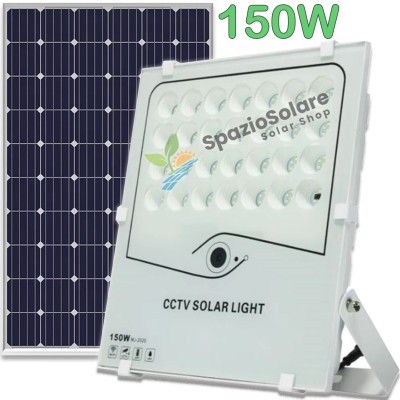 Faro 150w con pannello...