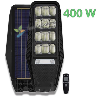 Lampione 400w con pannello...