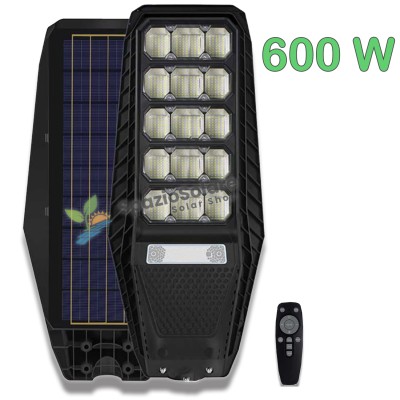 Lampione 600w con pannello...