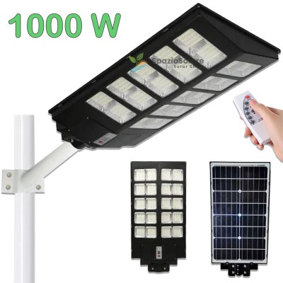 Lampione 1000w con pannello...