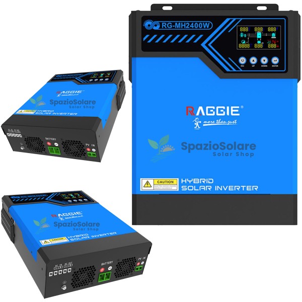 Inverter ibrido 2400w 24v 220v
