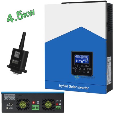 Inverter ibrido 4500w 24v...