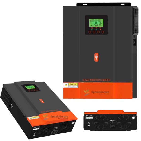 Inverter ibrido 2500w 12v 220v OFF-GRID MPPT 80A