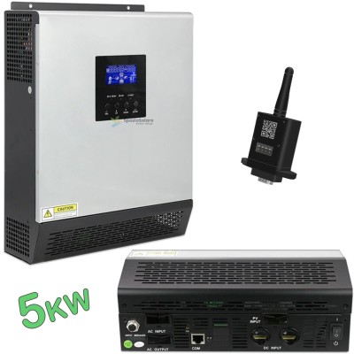 Inverter ibrido 5000w 24v...