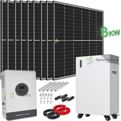 8kw + 15kwh Monofase...
