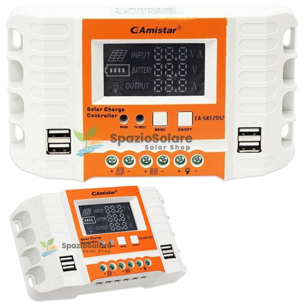 Regolatore di carica 40ah pwm