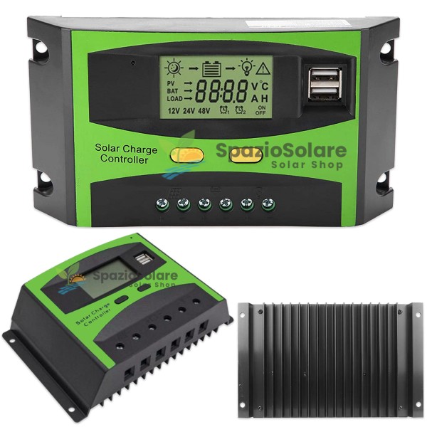 Regolatore di carica 50ah pwm