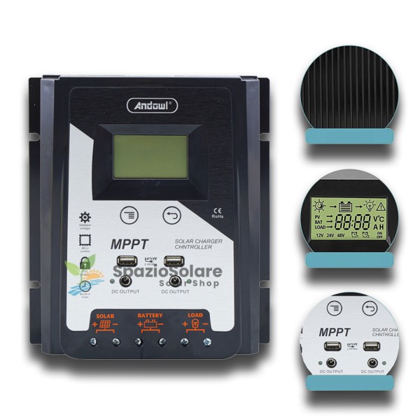 Regolatore di carica 70ah mppt